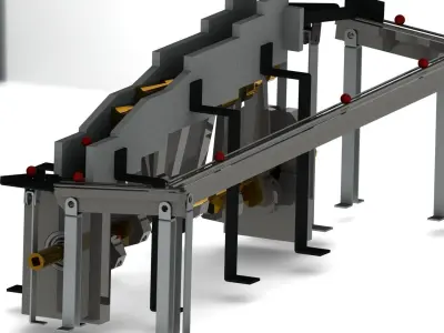 Marble Machine 03 Free 3D model