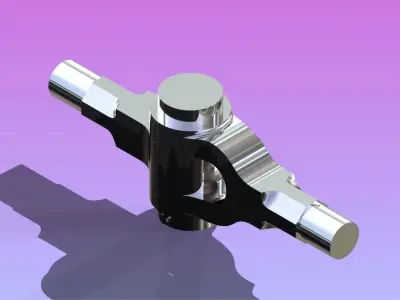 Universal coupling Free 3D model purchase