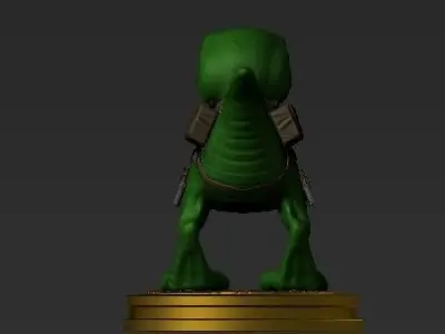 SMILING CARGO DINOSAUR 3D model
