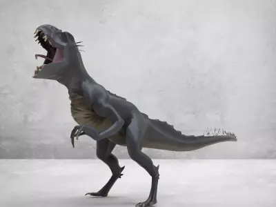 Dinosaur 3D model 11