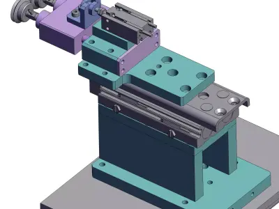 Glass peeling robot 3D model