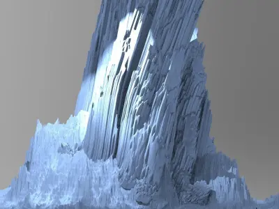 Claw Mountain alien 1  3D model