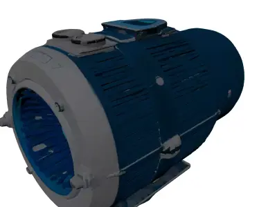 Futuristic SciFi Engine Power Unit 3D model