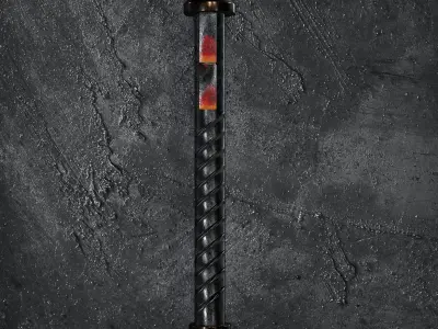 The Hammer of Hephaestus Low-poly 3D model