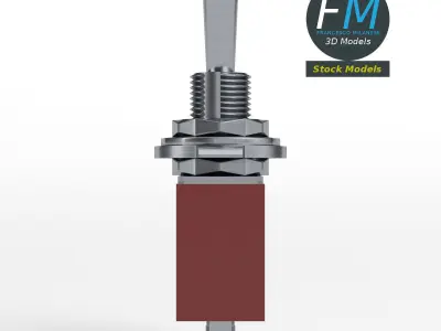 Switch toggle 3D model