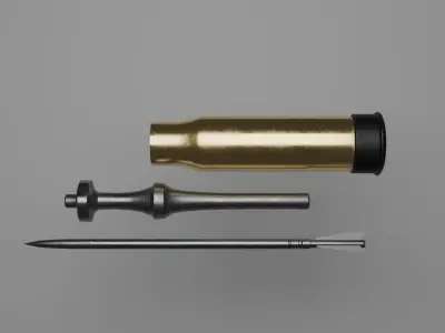 Scrap Shell M829A3 3D model