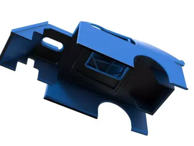 Shell of Mod Lite Race car Scale 1 to 25 3D print model