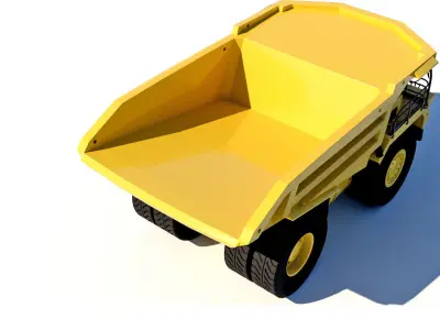 Mining Dump Truck 3D model 3D model