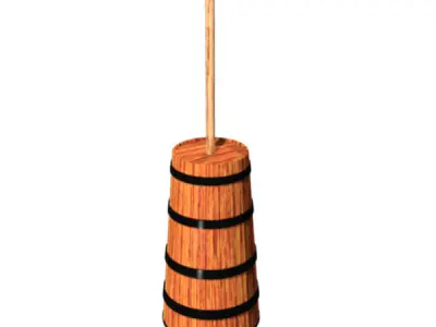 Antique Butter Churner 3D model