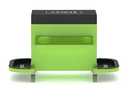Garage Mechanics Utility Seat 3D model