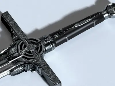 Ancient Sword Low-poly 3D model buy