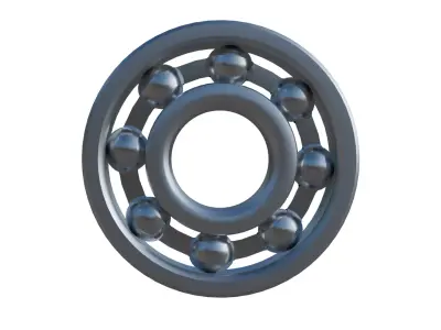 Ball Bearing 3d Model 3D model