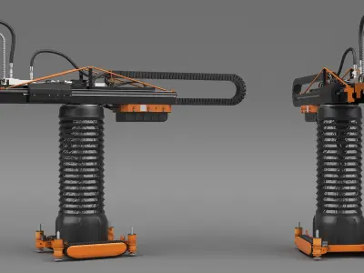 House Construction 3D Printer 3D model