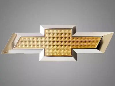 Chevrolet 3D logo 3D model