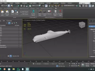 Low Poly Submarine Low-poly 3D model by hamedalaa101