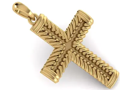 CROSS PEWDANT CR192 3D print model