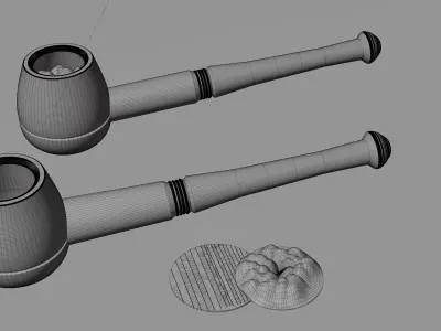 Smoking Pipe 3D model purchase