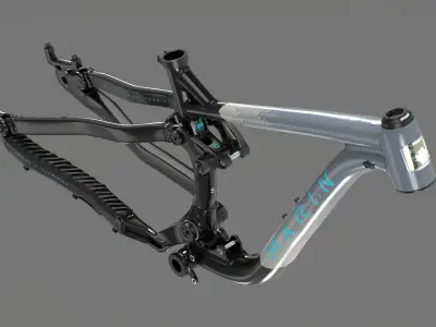 Marin RFZ1 MTB frame Low-poly 3D model