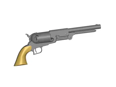 Colt Walker 3D model purchase