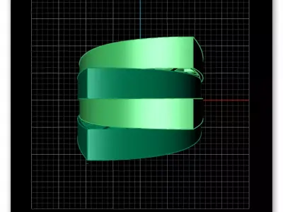 bypass gold ring 3 part 3D print model