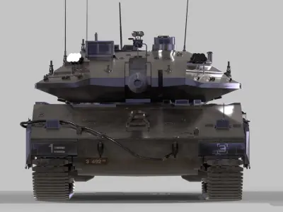 Merkava Mk4 3D model