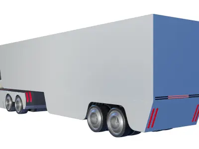 Truck for Audi 3D model