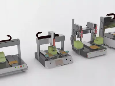 Auto-Screwdriving Machine 3D model