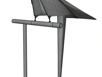 Bird lamp HG2 3D model