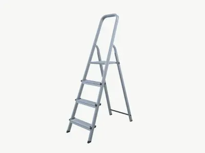 Ladder Stand Low-poly 3D model