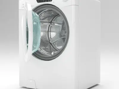 washing machine 3D model 5