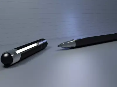 pen  cap 3D model