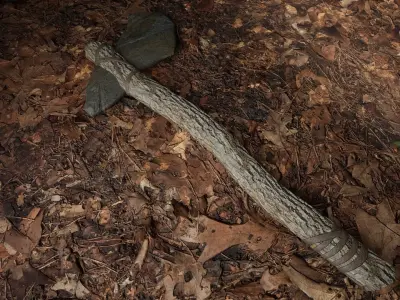 Stoneaxe Low-poly Low-poly 3D model