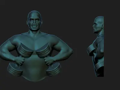 bodybuilder2 3D print model