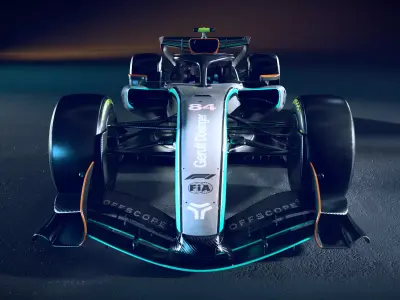 F1 2026 - Generic Formula 1 Car - 8K PBR - Production-Ready 3D model