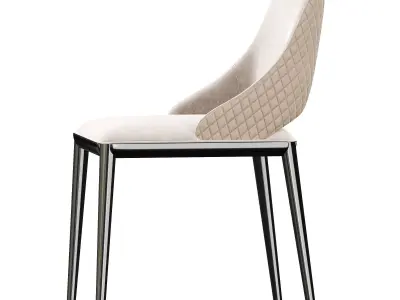 Modern dining chair 3D model get