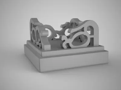 Antique Note Holder 3D print model