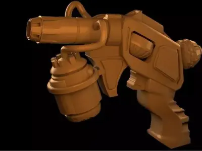 military-gun gun 3D model
