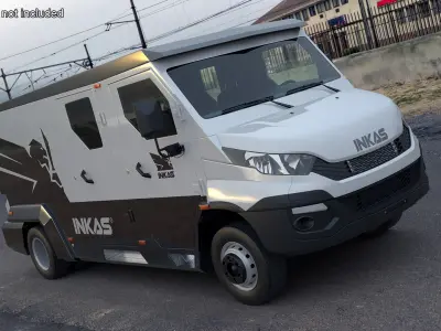  Iveco CIT Armored Vehicle Simplified 