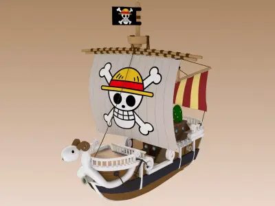 Going Merry - One Piece 3D model purchase