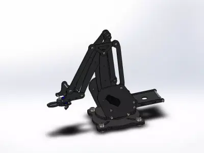 Robotic Arm Design 3D model