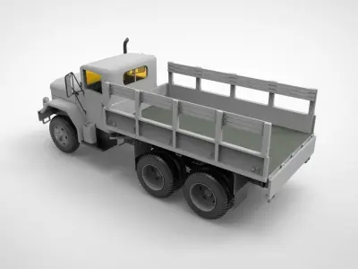 M35 half ton Cargo 3D model