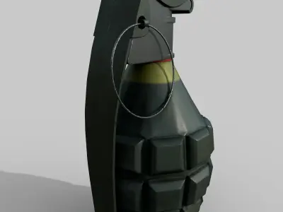 Grenade MK 2 Low-poly 3D model