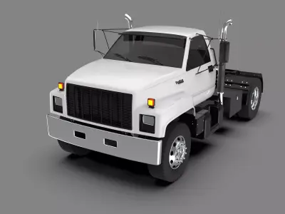 GMC TopKick Heavy Duty Truck 3D model