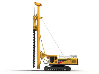 Spiral Drilling Machine 3D model