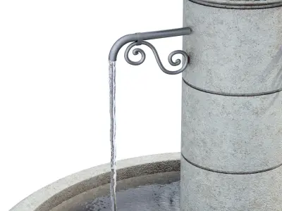 Campania - Avignon Fountain 3D model