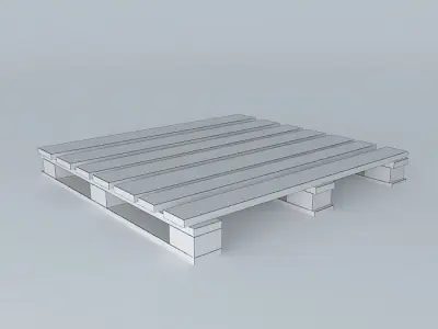 Wooden pallet Free 3D model purchase