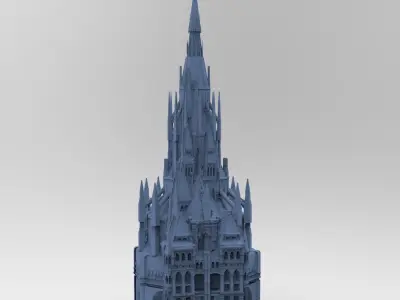 Arch Wizard Rulers Tower 3  3D model