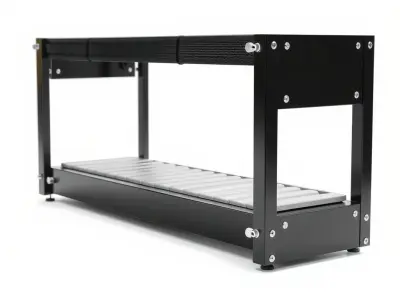 Advanced Conveyor Belt Mechanism Model Pack Low-poly 3D model