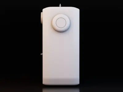 Sewing Machine Low-poly 3D model get