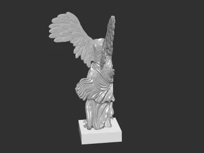  Nike of Samothrace conserved 3D print model